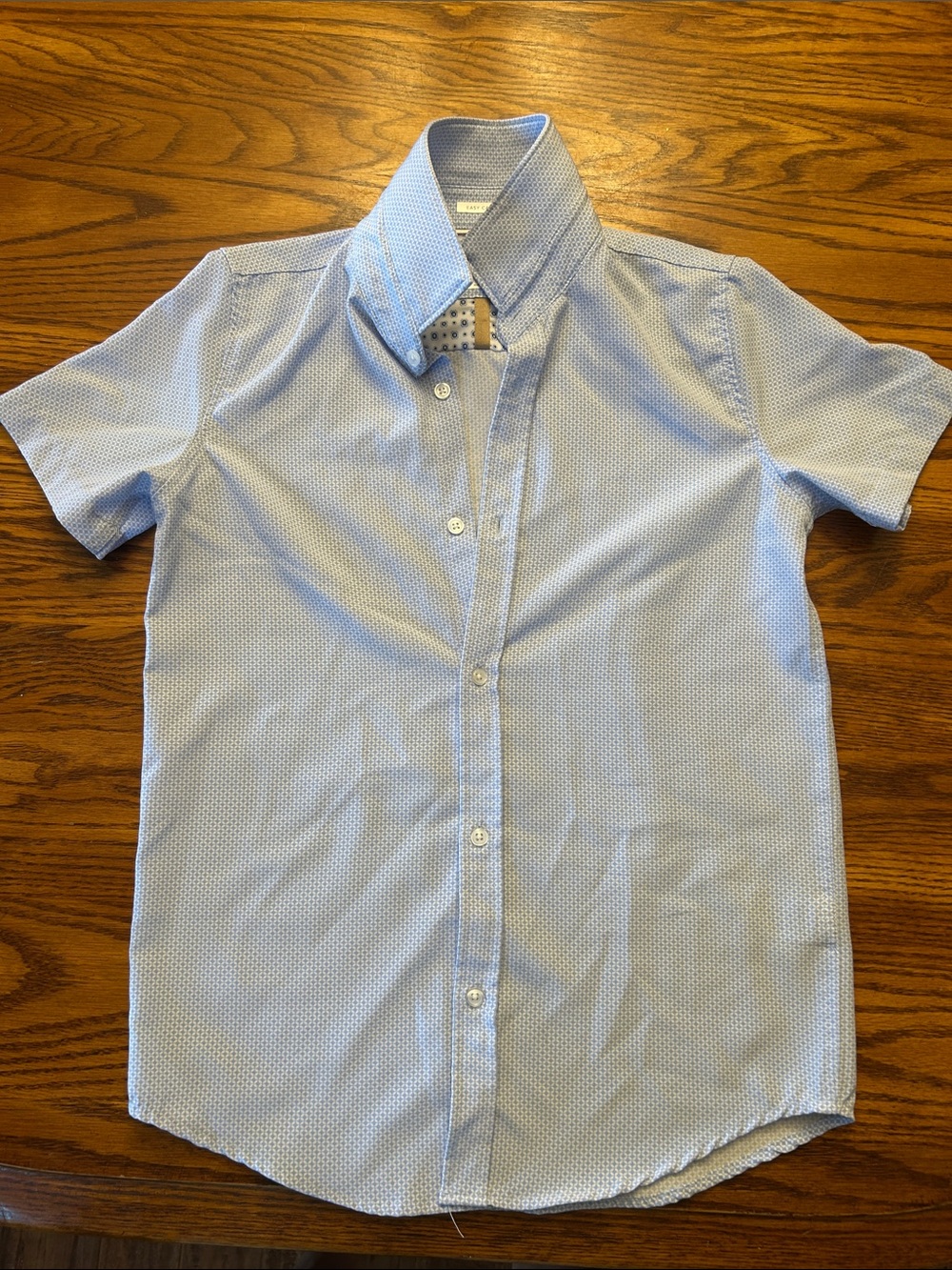 Cactus Light Blue Short Sleeve Button-Down Shirt